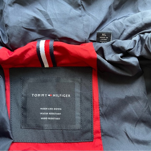 Tommy Hilfiger Red and Black Outerwear - Picture 5 of 7